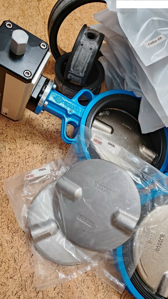 Нж диск 8100IM75 затвора omal Д200 CF8M aisi316