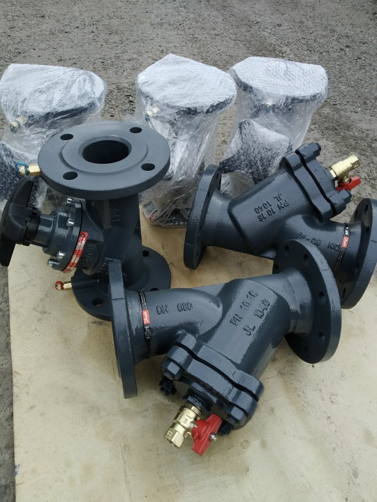 065B7733 DN80 Danfoss Фильтр сетчатый Y-образный Ду80 Ру16 фл FVF со сливным краном Danfoss 149B3283